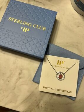 Sterling club necklace bomb party